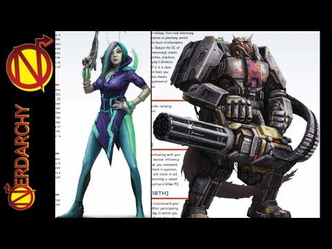 Starfinder Character Themes | Not D&D in Space It's Starfinder RPG