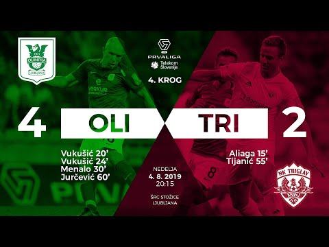 4.krog: Olimpija - Triglav 4:2 ; Prva liga Telekom Slovenije 2019/2020