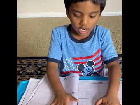 Telugu Achulu | vrishank learning Telugu