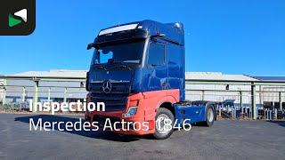 Tractor head Mercedes-Benz Actros 1846 4X2 Bigspace Retarder Mirrorcam Navi | Gambar 4 - Autoline