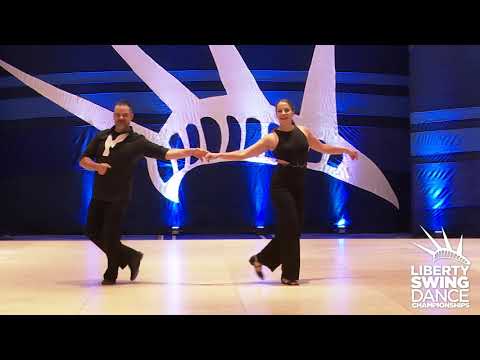 Liberty Swing 2019 Pro Am Routine Follower Katelin Bigelow with PJ Turner