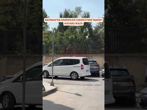 Batman’da Hamidiler Caddesi’nde Maddi Hasarlı Kaza  #keşfet #keşfetteyiz #keşfetedüş #sondakika