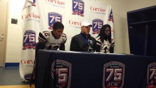 preview picture of video '2013 ECAC Division II Futures Bowl Postgame Press Conference - Florida Tech Part II'