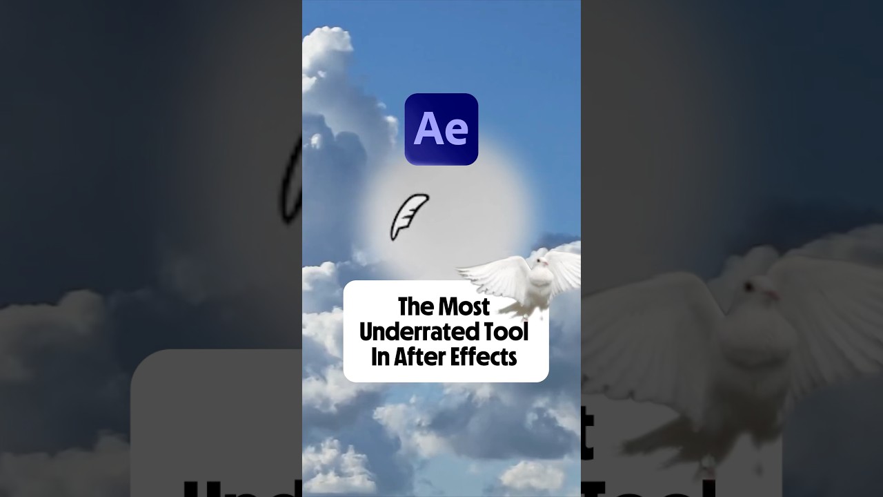 The Mask Feather tool is the secret to buttery smooth gradients. #aftereffects #motiongraphics