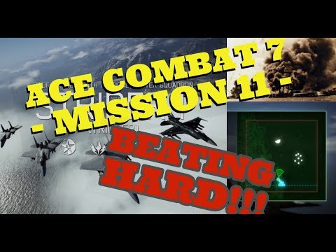 Ace Combat 7 - How to Beat Mission 11 - Hard Difficulty & S Rank