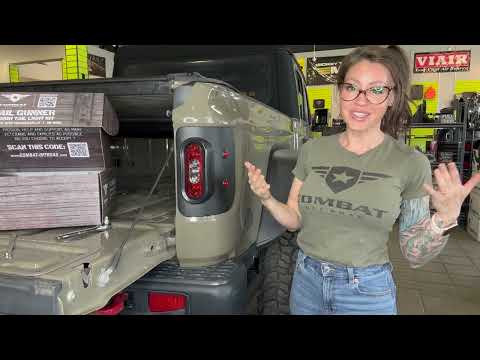 Installing the Combat Off Road Tail Gunner Tail Lights on my Jeep Gladiator
