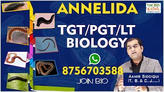 TGT/PGT - LT BIOLOGY || NON-CHORDATES (PAID CLASS-32) || Aamir Siddiqui || THE BIO & CIVIL JUNCTIONS