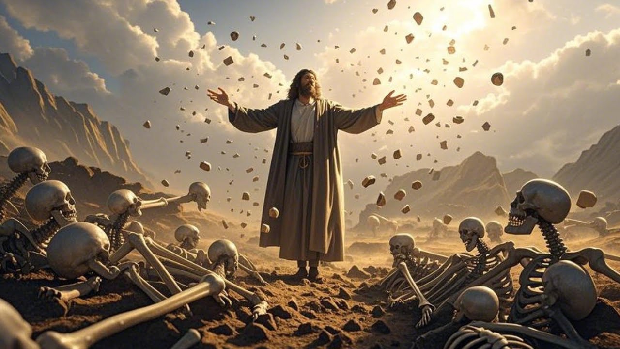 🔥 EZEQUIEL E O VALE DOS OSSOS SECOS: O MILAGRE DA VIDA!🔥