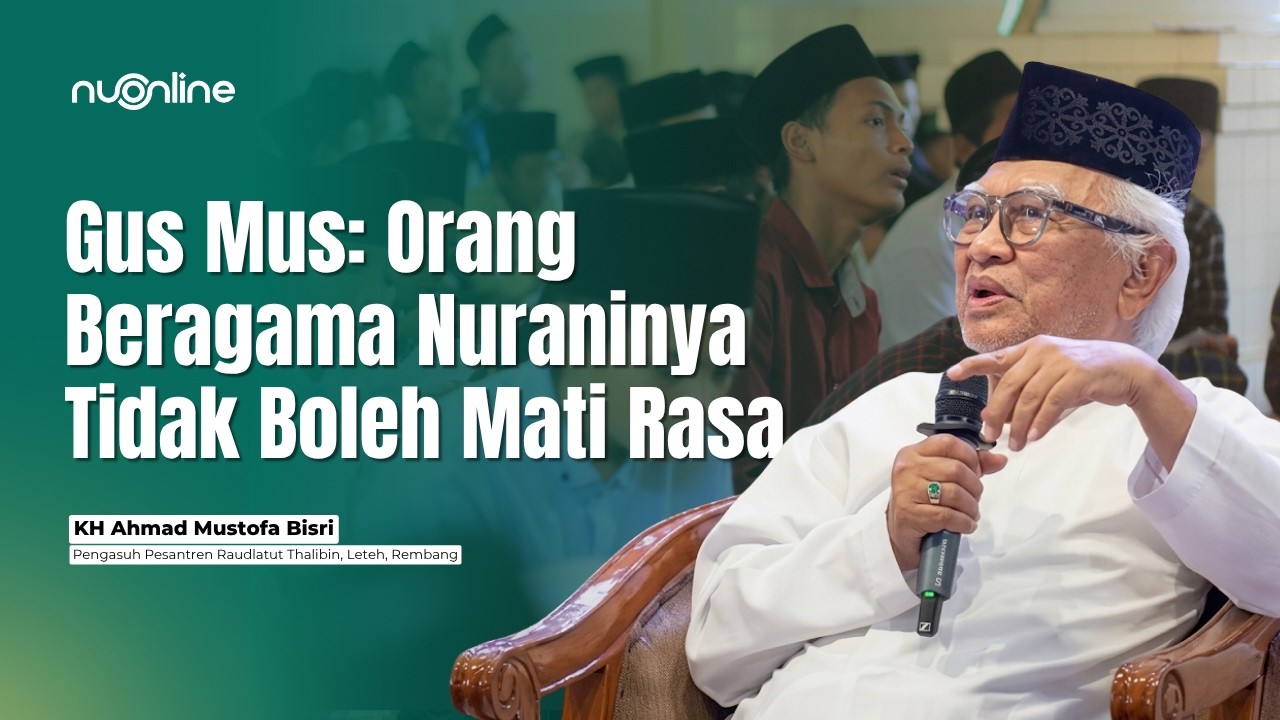 Gus Mus Sebut Keramahan Bangsa Indonesia Sebagai Nikmat Luar Biasa