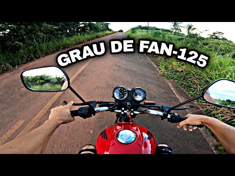 GR4U DE FAN 125 Meu amigo Nielmar Fazendo um treino De GRAU De Fan 125