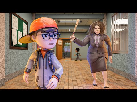 Scare Scary Bad Teacher -  Gameplay