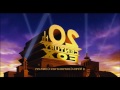 20th Century Fox Intros In 4 And 2 Speed With Effects
