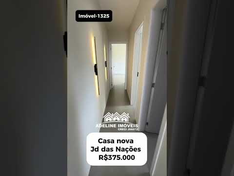 Casa à venda no bairro Jardim das Nações em Carambeí/PR — IMOVEL-1325