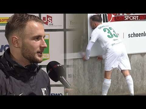 „Hab 2 Minuten Lücke!" Chemies Jäpel wieder fit nach Wand-Crash | Regionalliga Nordost