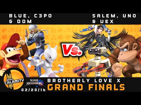BLX | Salem, Uno & Vex vs Blue C3PO & Dom - Grand Finals - Sm4sh Triples
