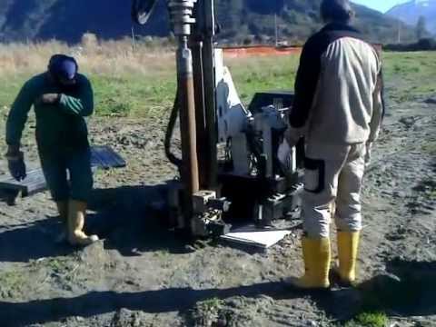 Carotaggi a secco in Valtellina (2)