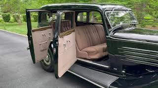 1934 Dodge DeLuxe Four-Door Sedan Interior Tour 1