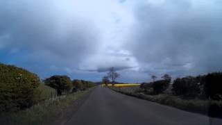 Driving To Whitekirk East Lothian Scotland