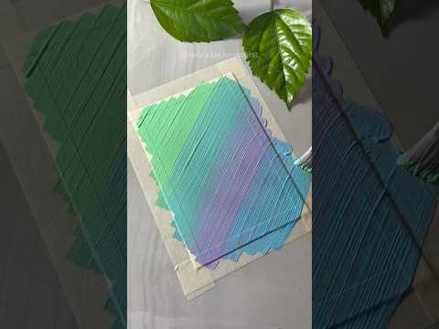 Easy Leaf art painting!🍁🎨 #art #paintingideas #artideas #satisfying #aesthetic #shorts #trending