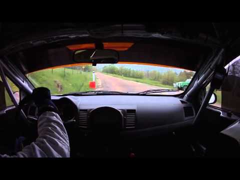 Cameracar Rally del Taro 2013 Giaquinto-Corradi Lancer Evo X N4 1°di classe