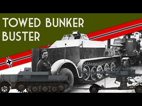 Breaking the Maginot Line | Gepanzerter 8t Zugkraftwagen and 8.8 cm BuFlak ‘Bunkerknacker’