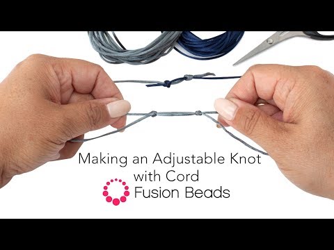 How to Make an Adjustable Knot Using Cord