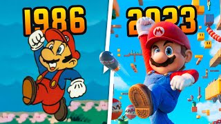 Evolution of Super Mario Movies & TV (and more!)