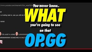 OP.GG Highlights - Boobear Threatens Nick