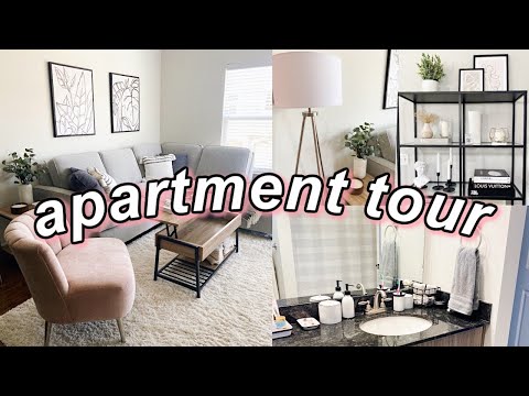 FULL APARTMENT TOUR 2021 | neutral, modern, + organized! (with links!)