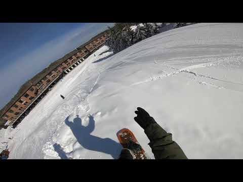 How to put a run together in the terrain park. Snowboarding Perfect North Ski Resort