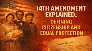 14th Amendment Explained: Defining Citizenship and Equal Protection | 3-Minute History Spotlight