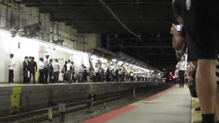 サンライズ出雲 京都駅入線