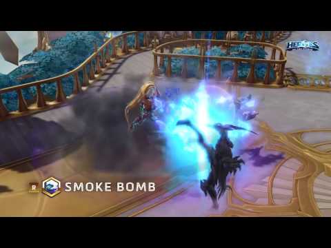 Valeera Combat Gameplay & Spell preview - Heroes of the Storm - New Hero