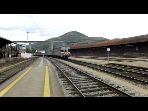 Partida do Comboio n.º 875 da Régua
