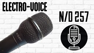 Video thumbnail for Electro-Voice N/D 257 - Dynamic Microphone - Test / Review by Obscure Mics