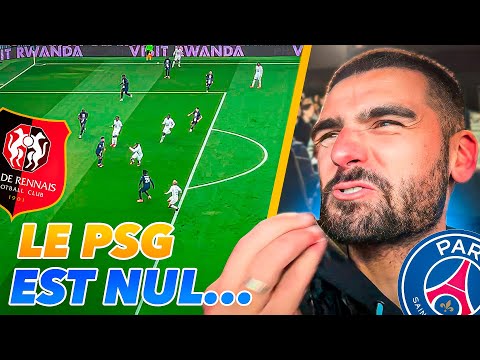 ON ASSISTE A LA DEROUTE DU PSG CONTRE RENNES... (On était DEG de fou)