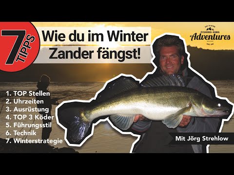 Zanderangeln im WINTER vom Ufer - SO GEHT´S!