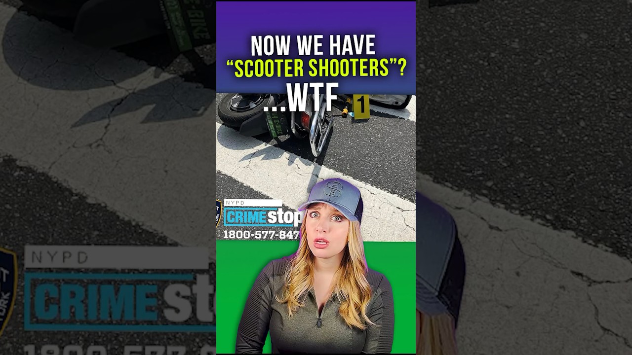 Scooter Shooter on the loose in NYC… how can it be ?!? #shortsvideo #shorts