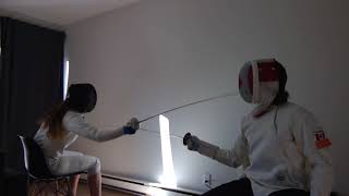 Seated Parry Riposte Game | Fencing Tutorial [Home Edition] Foil, Epee, Saber