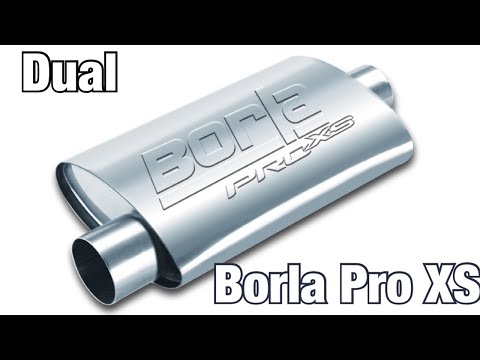 Dual Borla Pro XS on SBC 350 with Longtubes.