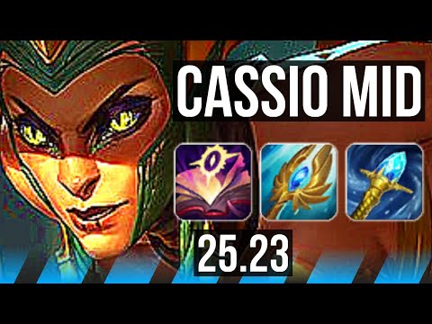 CASSIOPEIA vs IRELIA (MID) | 19/1/3, Legendary, 9 solo kills, 69% winrate | EUW Master | 25.23