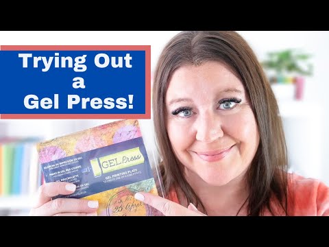 How to Use a Gel Press to Make Cards - Lots of Techniques