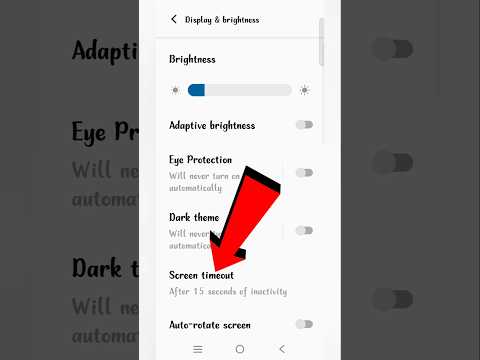 Vivo Me Screen Timeout Kaise Badhaye |How To Increase Screen Timeout In Vivo | #sorts #viral #tech