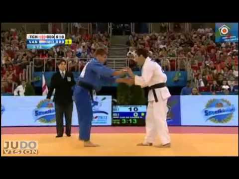 Judo European Championships Teams 2013: Men SemiFinal GEO-NED: [-81kg] TCHRIKISHVILI - VAN DE KAMER
