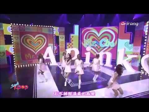 【HD繁體中字】 140529  Apink 에이핑크 -  Mr  Chu @ Simply K Pop