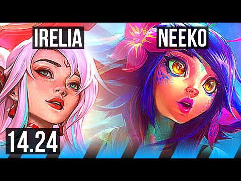 IRELIA vs NEEKO (MID) | KR Diamond | 14.24