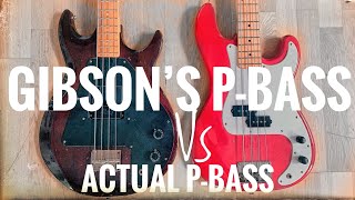 Video thumbnail for Gibson’s ’P-Bass’ VS Actual P-Bass! - Grabber VS Precision by Johan Segeborn
