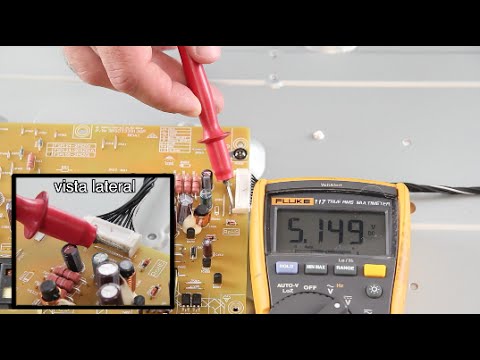 Reparando Samsung TV LCD no se enciende Sin imagen pantalla oscura Capacitores son malos