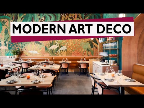 Modern Art Deco Interior Design Style