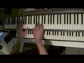 Covering first half of Keith Jarrett's "Georgia on My Mind" Introduction